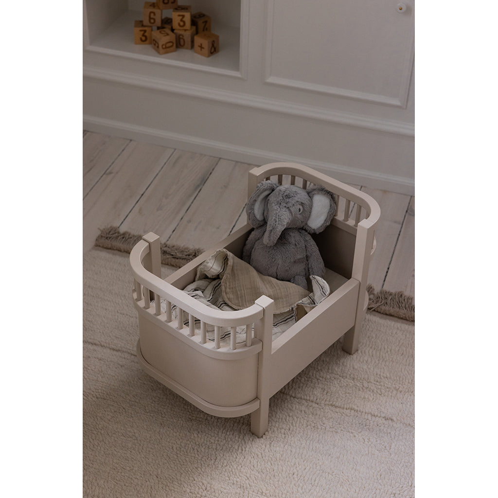 Sebra dukkesengen + madras, Birchbark Rose