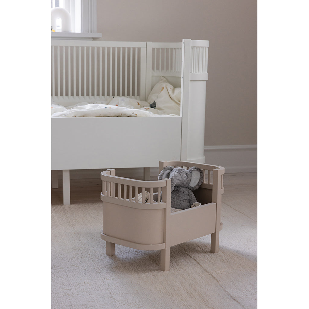 Sebra dukkesengen + madras, Birchbark Rose