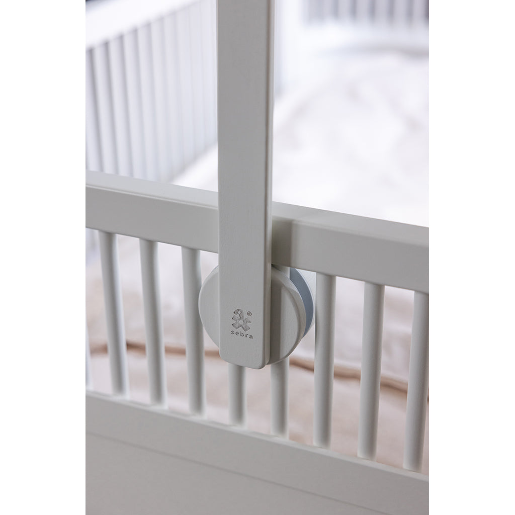 Sebra uro- og sengehimmelholder, Classic white