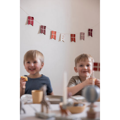 Sebra Flagkæde, Fødselsdagsranke m. tal 0-9