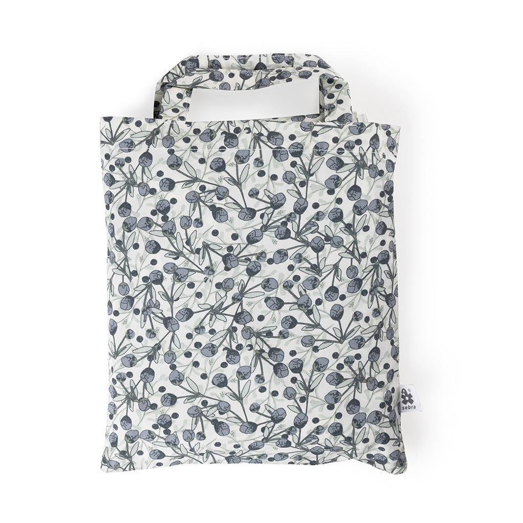 Sebra babysengetøj, økologisk -  Blue Olive