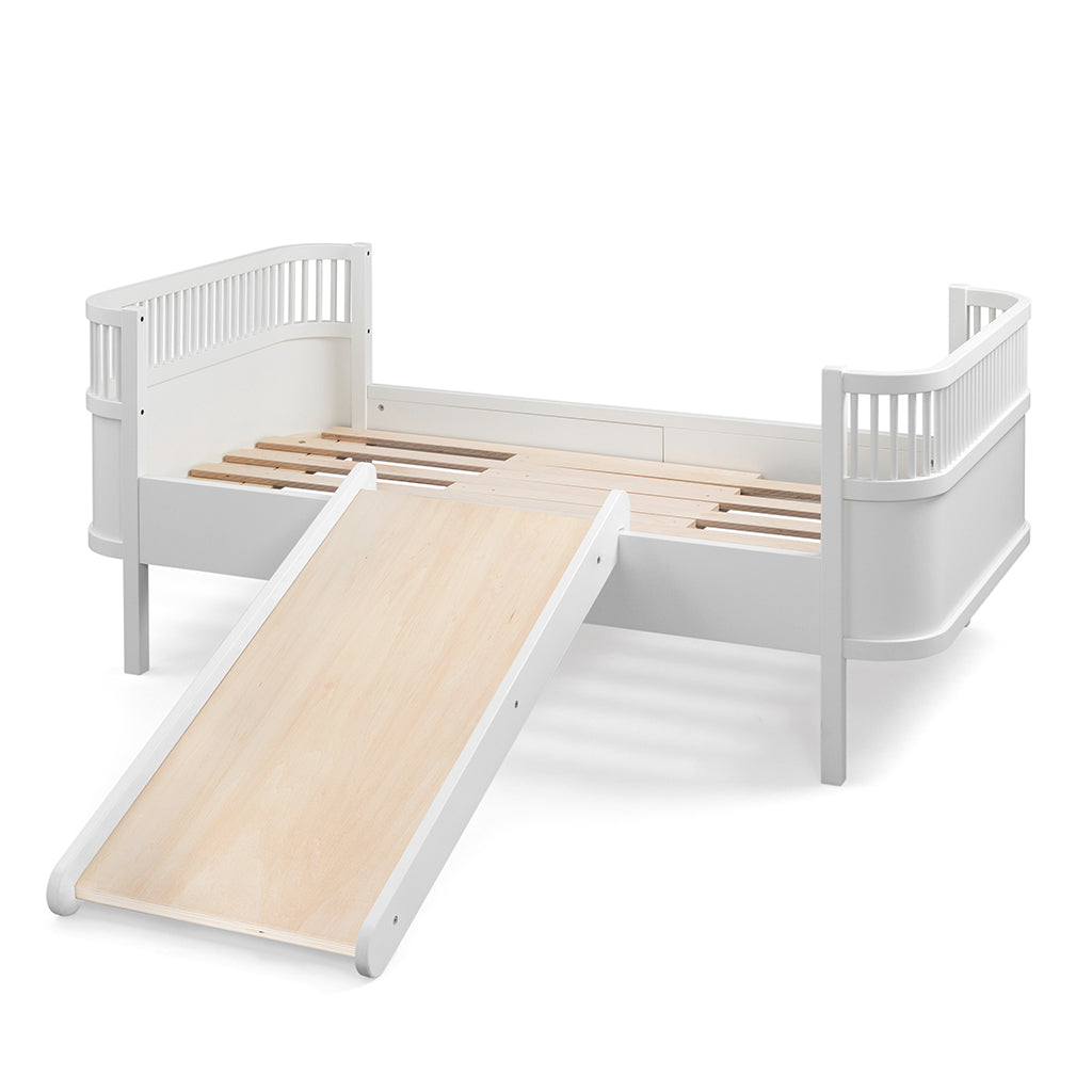 Sebra 2-i-1 Klatre- og rutsjebane slidske vendbar (uden klatretrekant m trin)