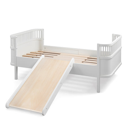 Sebra 2-i-1 Klatre- og rutsjebane slidske vendbar (uden klatretrekant m trin)