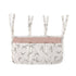 Sebra organizer m 3 lommer. GOTS - Powder blossom