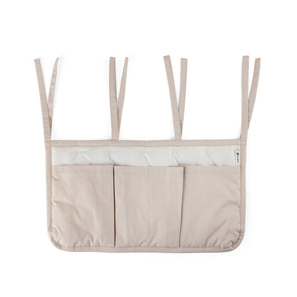 Sebra organizer m 3 lommer, Morning beige