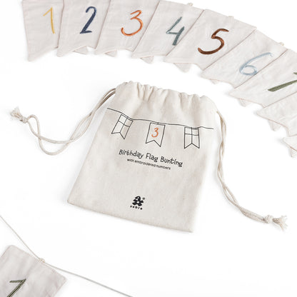 Sebra Flagkæde, Fødselsdagsranke m. tal 0-9