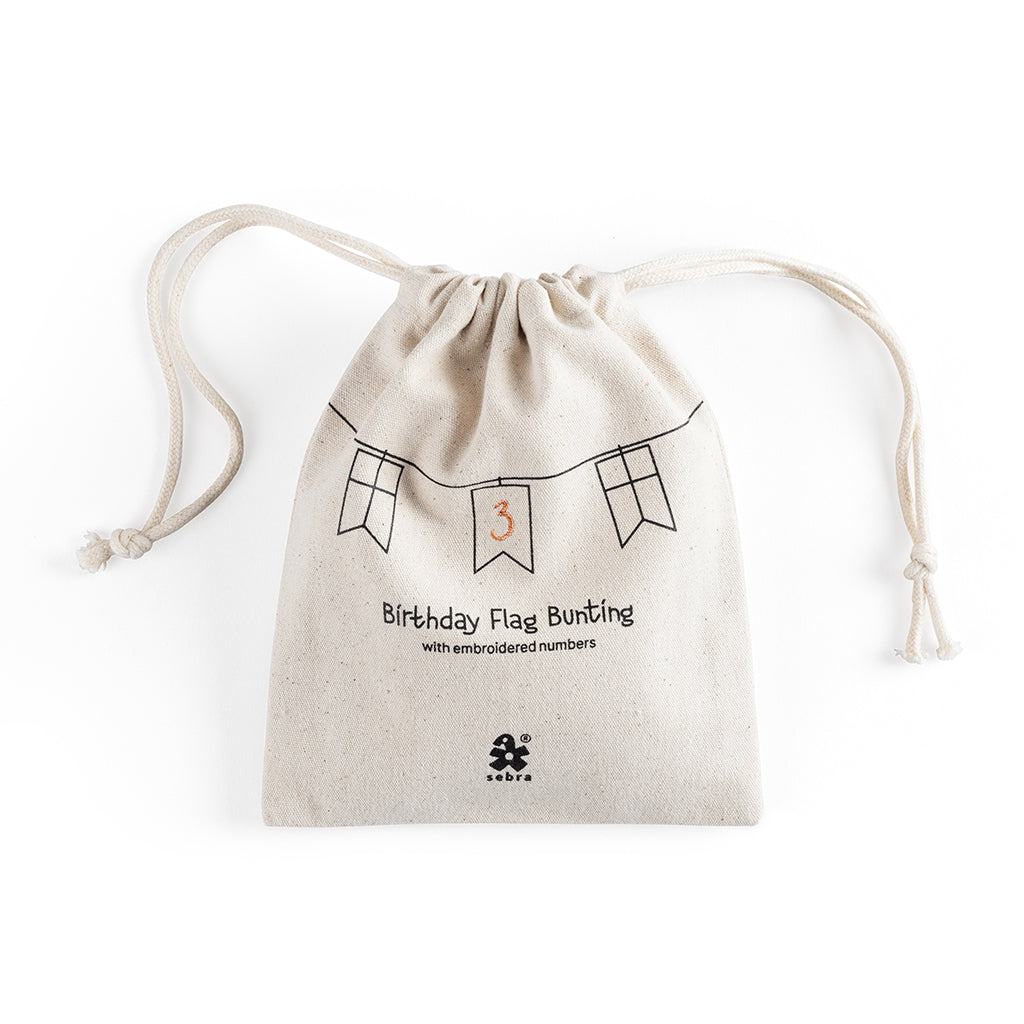 Sebra Flagkæde, Fødselsdagsranke m. tal 0-9