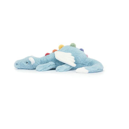 Jellycat Drage bamse, Sky dragon - 50 cm