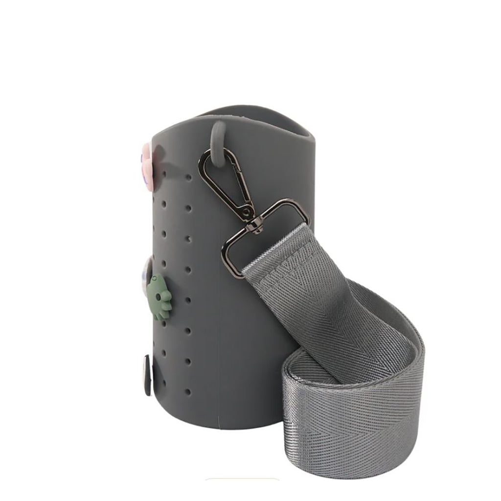 Asobu Sling silikone stroptaske til drikkedunk, Smoke