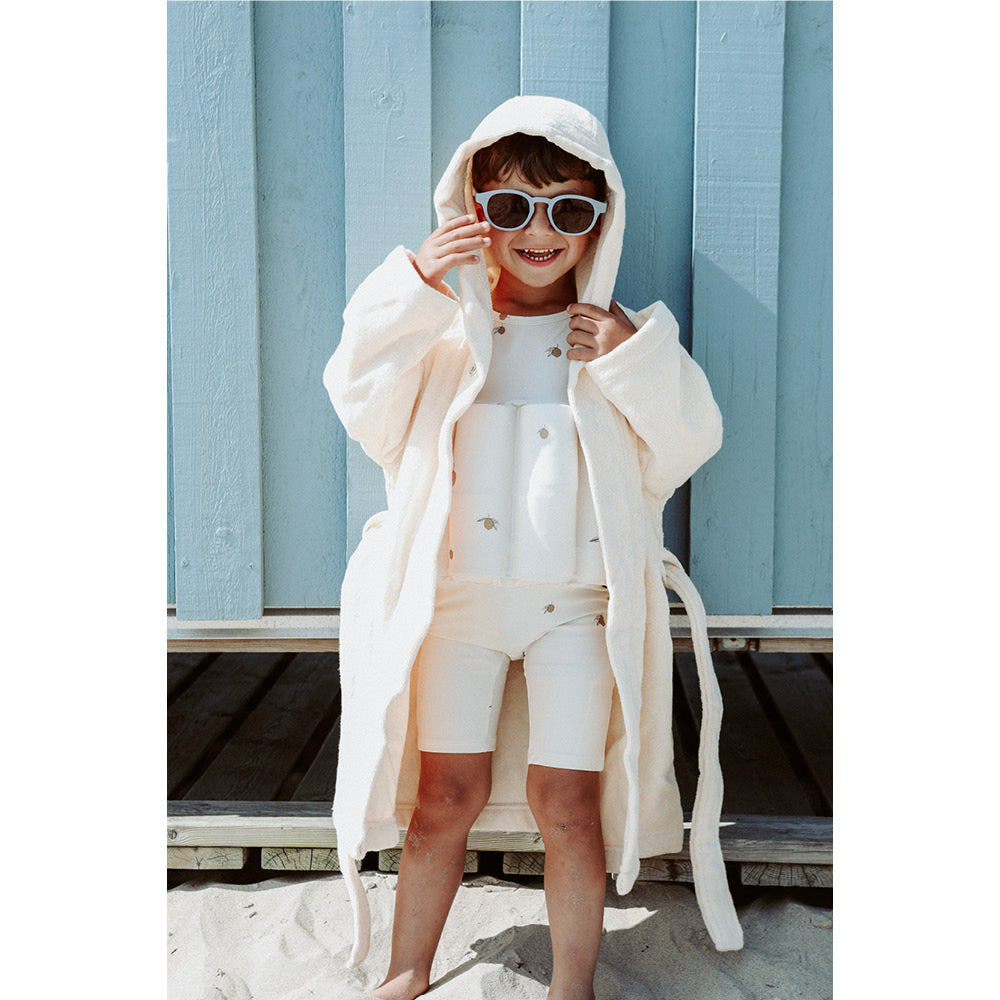 Konges Sløjd badedragt, helddragt m aftagelig flydeblokke, Lemon - str. 9 mdr. - 4 år