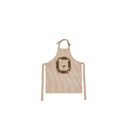 OYOY Forklæde til børn, Stribet Denim Løve