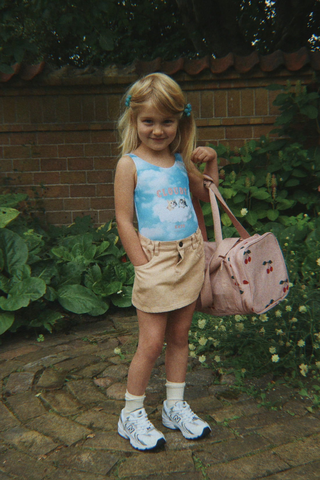 Konges Sløjd weekendtaske til børn, Cerise Blush