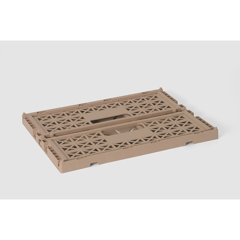 Gergerland foldekasse, Size 2 - Warm Taupe