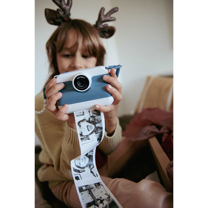 Kidywolf Instant print kamera til børn, Blå