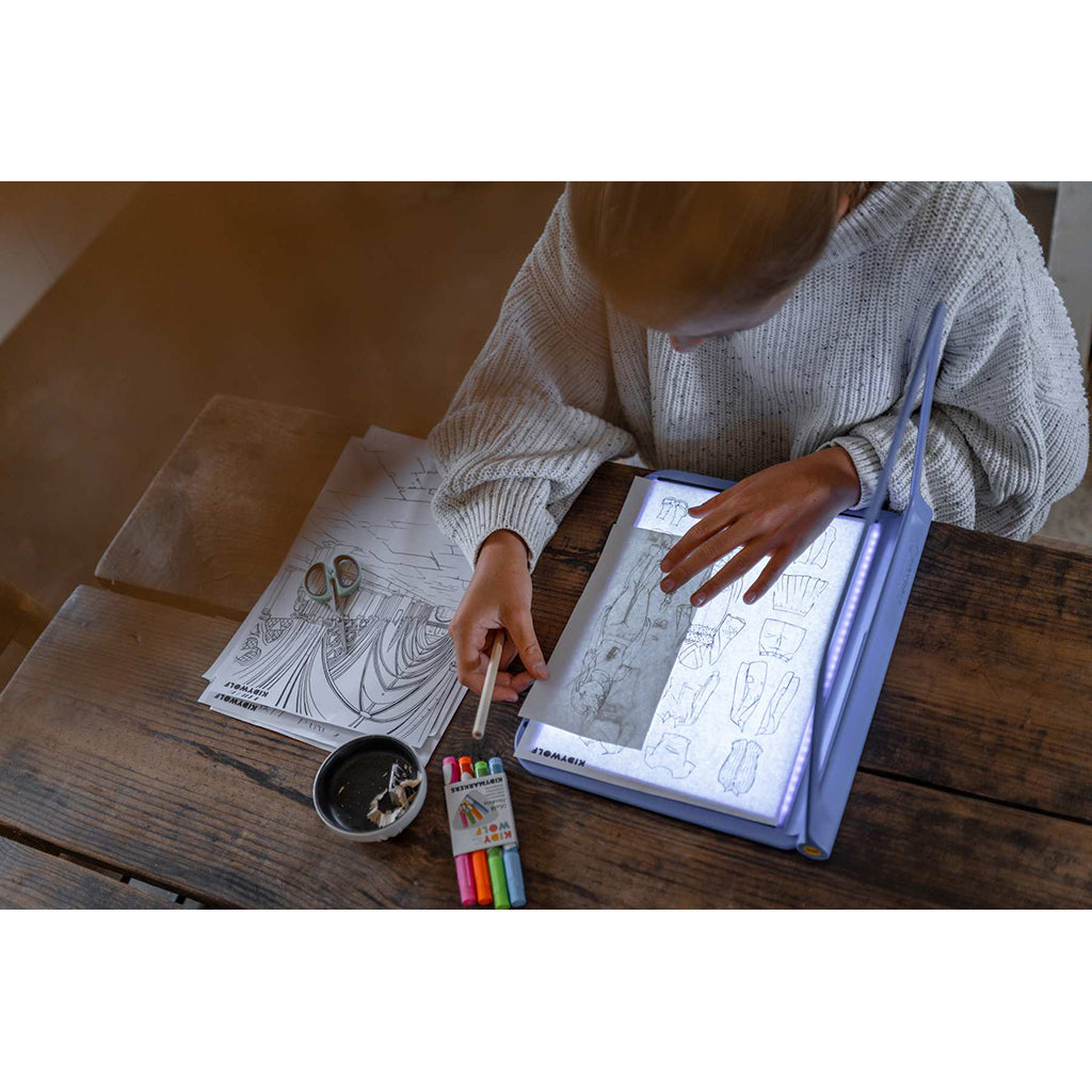 KidyDraw tegnetavle m lys, Manga