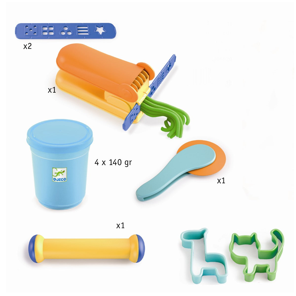 Djeco modellervoks start sæt