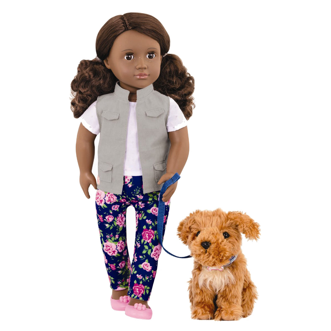 Our Generation dukke, Malia m. hund
