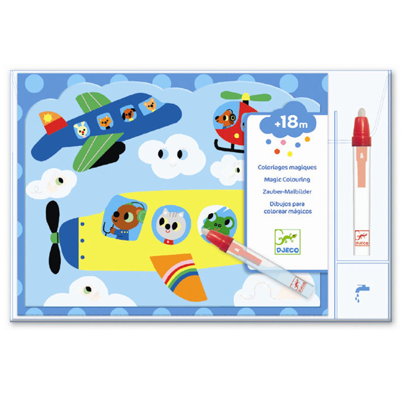 Djeco mal med vand, I skyerne - Fra 18 mdr.