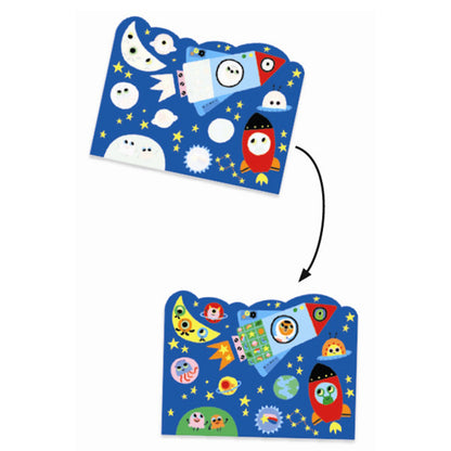 Djeco mal med vand, I skyerne - Fra 18 mdr.