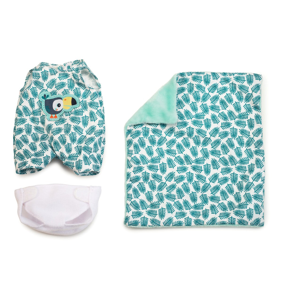 Lilliputiens blød babydukke i dukkelift, Ari