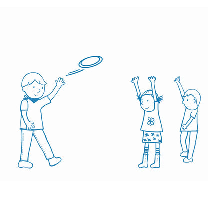 Djeco Frisbee, Superhelt