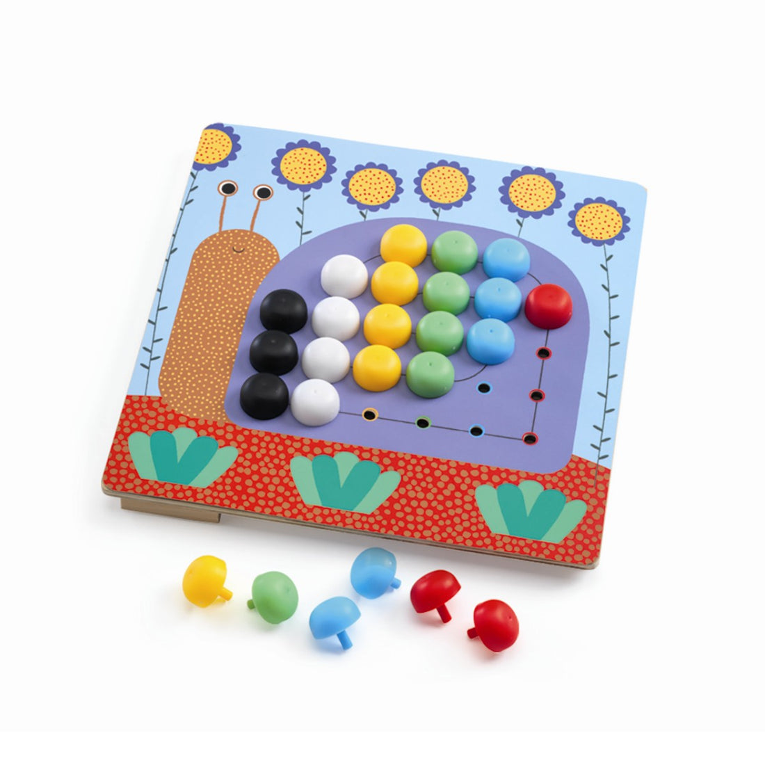 Djeco Stiftmosaik, Mit første mosaik