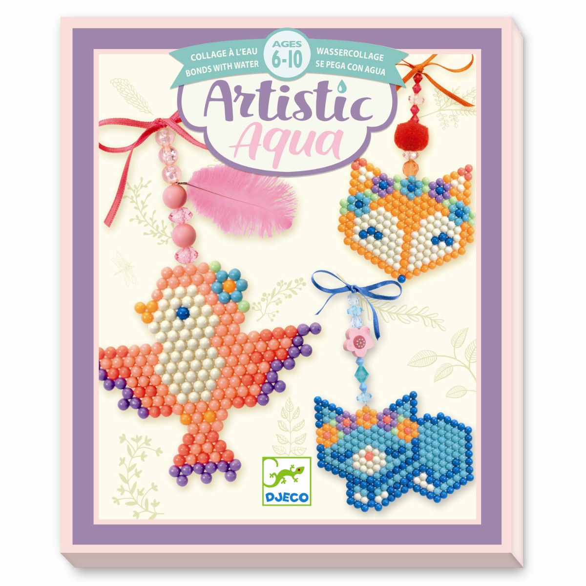 Djeco kreativ æske, Artistic aqua - Dyr fra landet