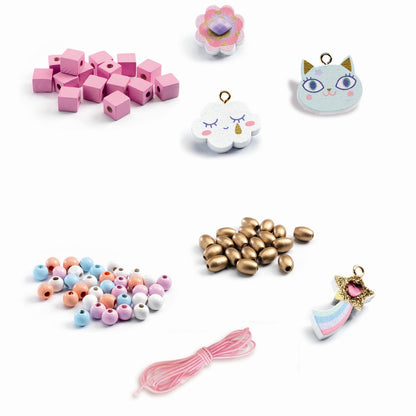 Djeco kreativ æske, smukke hårbøjler