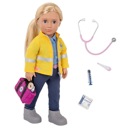 Our Generation dukke, ambulancefører Kaylin - 46 cm