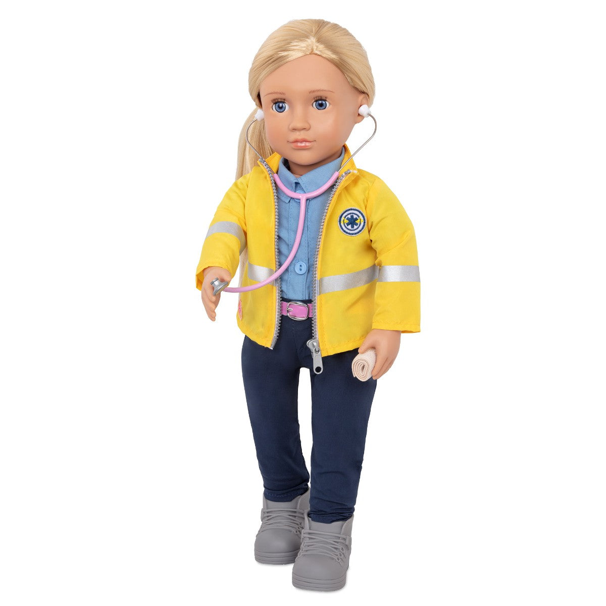 Our Generation dukke, ambulancefører Kaylin - 46 cm