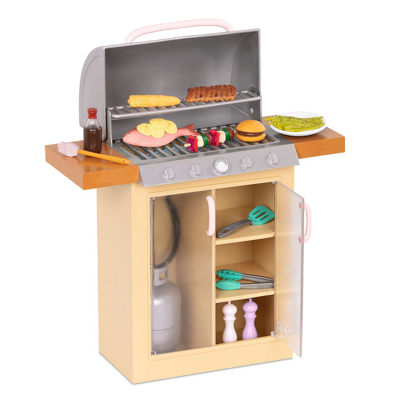 Our Generation dukketilbehør, Grill