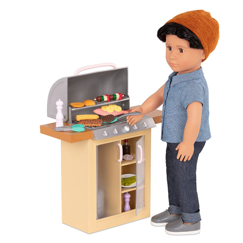 Our Generation dukketilbehør, Grill