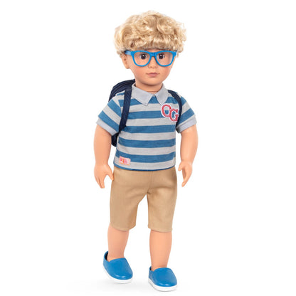 Our Generation dukke, Leo med taske