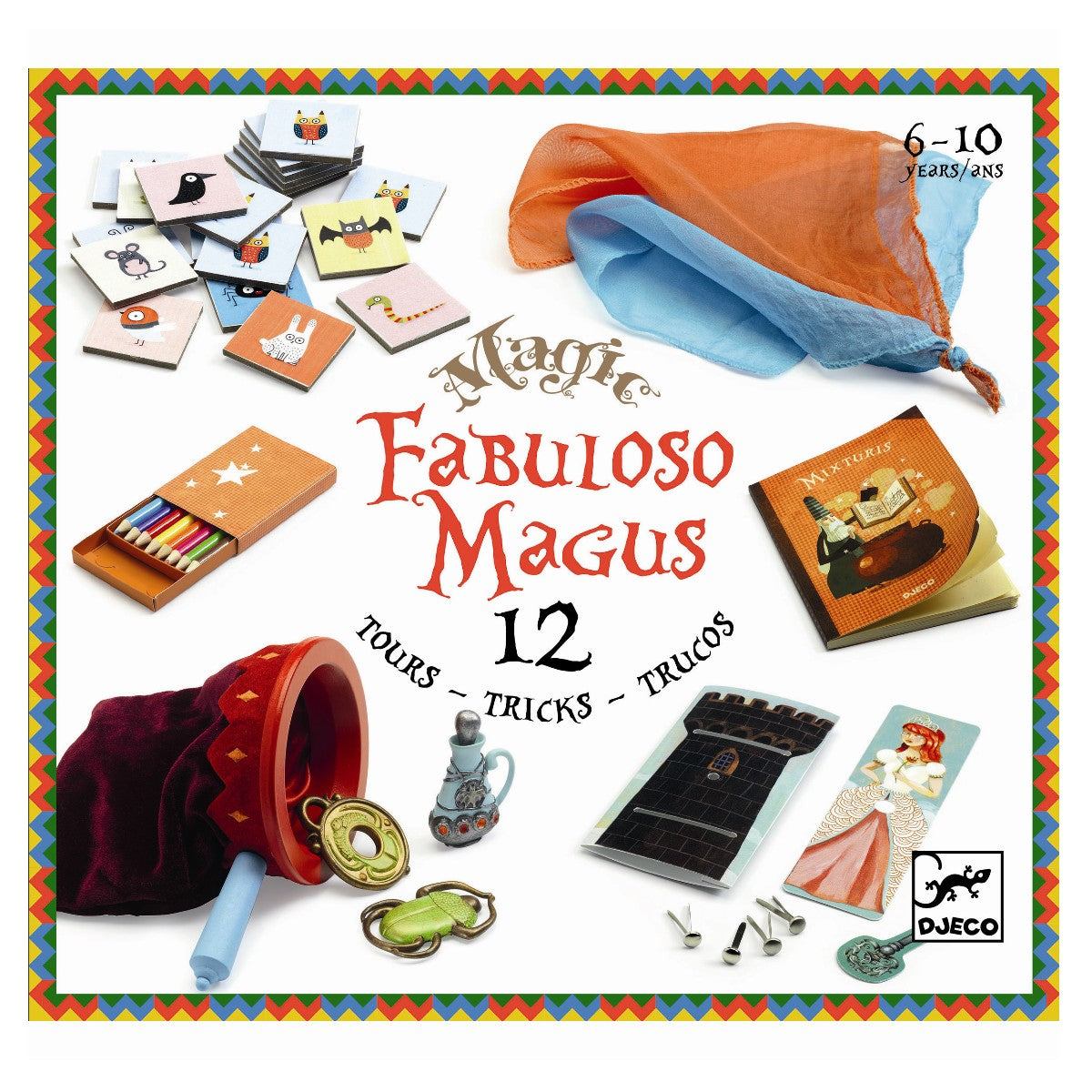 Djeco tryllesæt, Fabuloso Magus 12 tricks