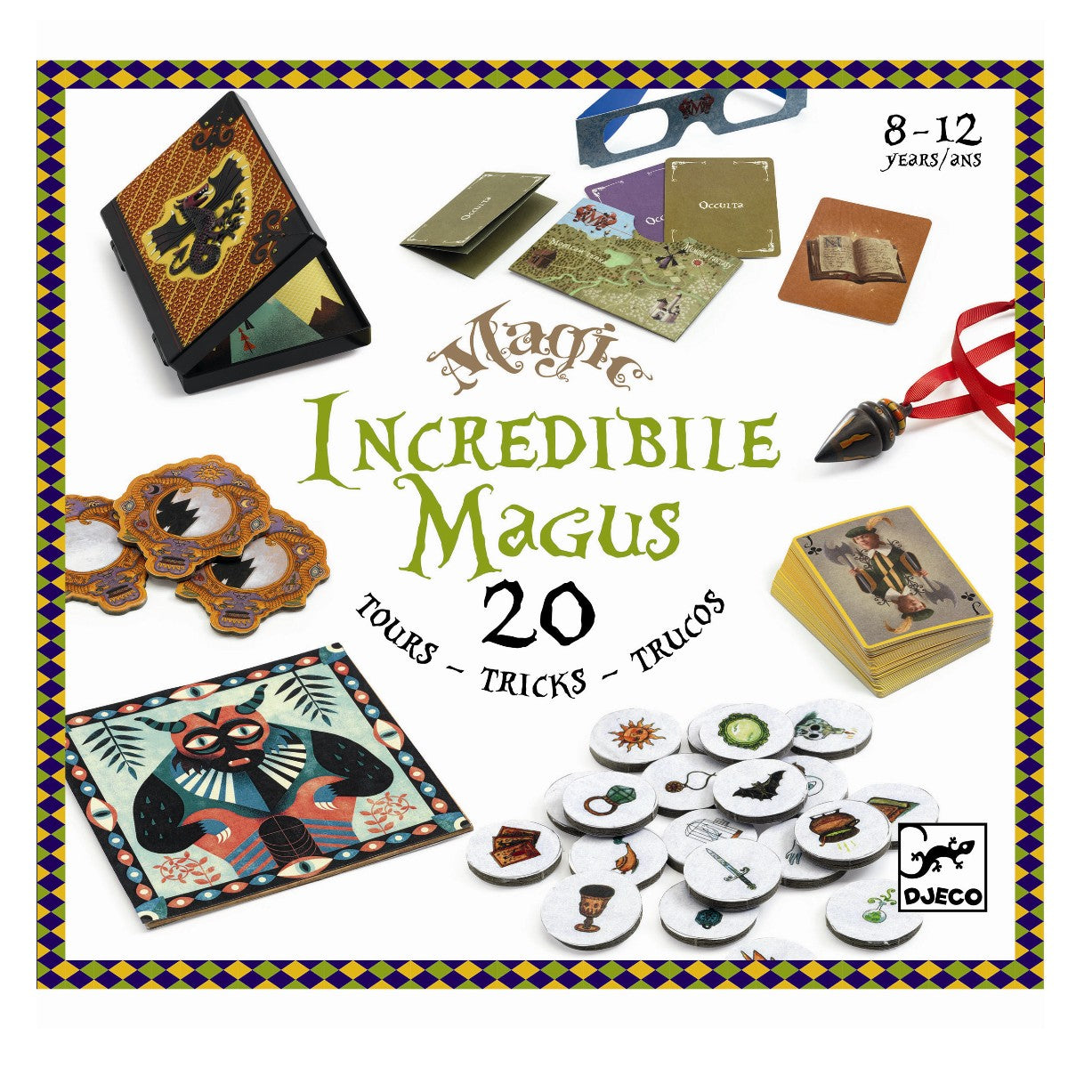Djeco tryllesæt, Incredibile Magus 20 tricks
