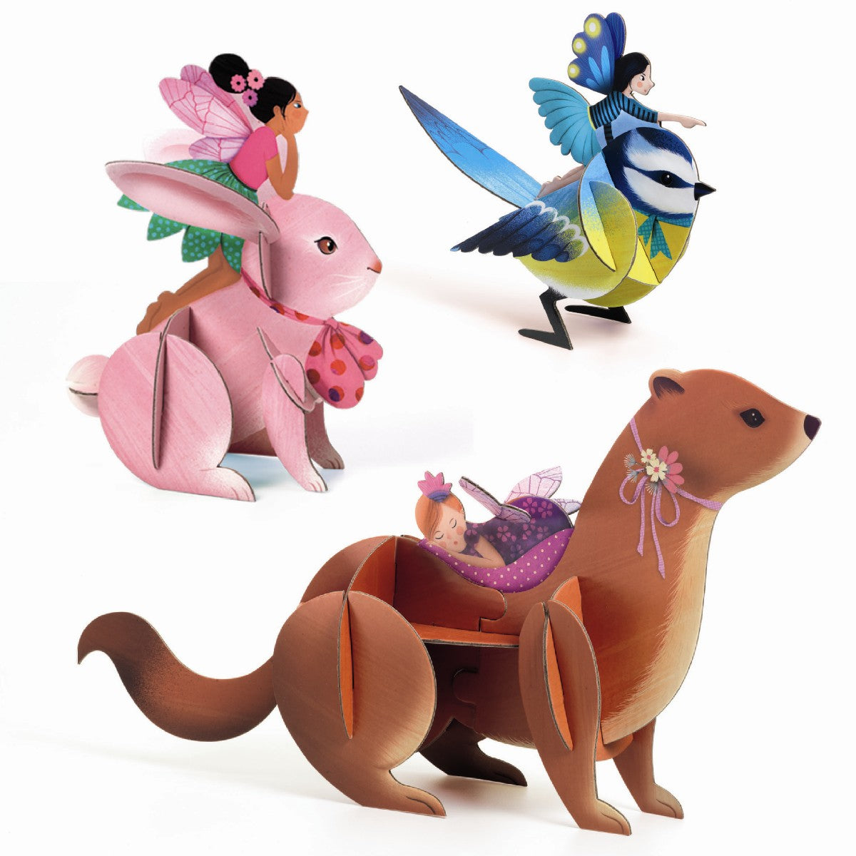 Djeco kreativ aktivitetsæske - Feer