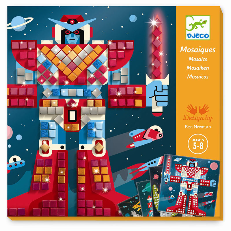 Djeco kreativ mosaik, Rumkrig