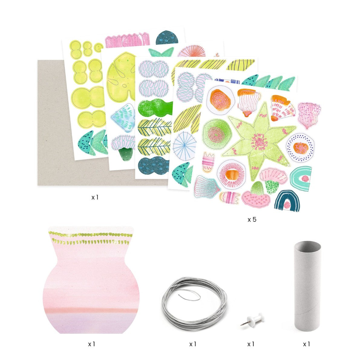 Djeco DIY, Lav dine egen blomster