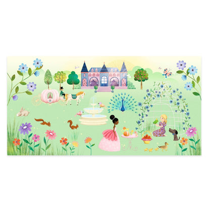 Djeco genanvendelige stickers, Slottet