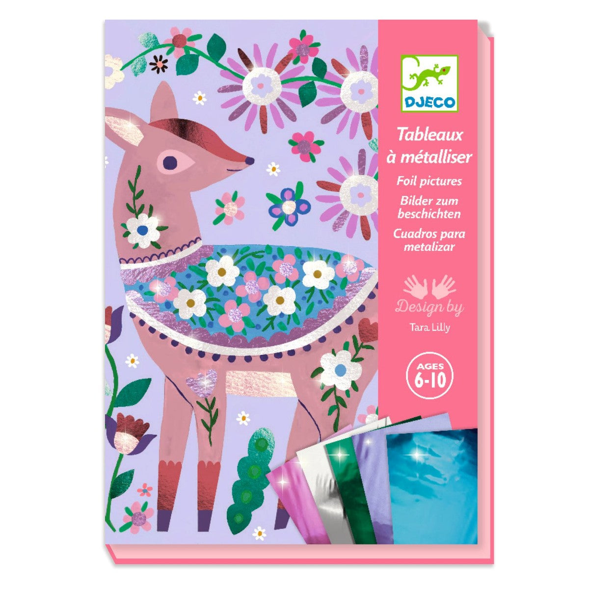 Djeco kreativ æske, Foliebilleder - Den skønne skov