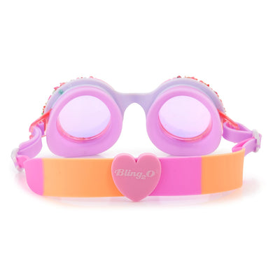 Bling2o svømmebriller, Cupcake - Fra 6 år