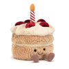 Jellycat bamse, Amuseable Birthday cake - 16 cm