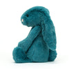 Jellycat bamse, Bashful mineral blue kanin - 31 cm