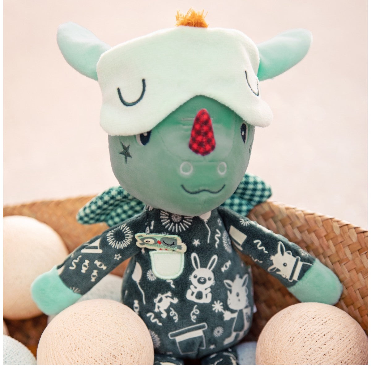 Lilliputiens tøjdyr, Joe godnat ven - Selvlysende