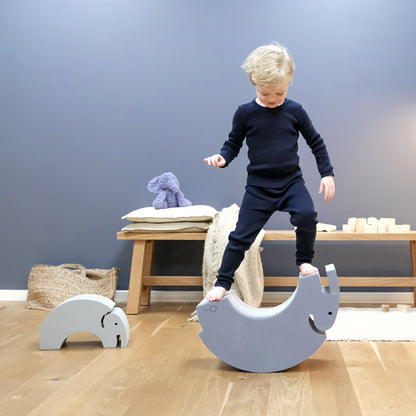 bObles Elefant, L24 - Sand grey