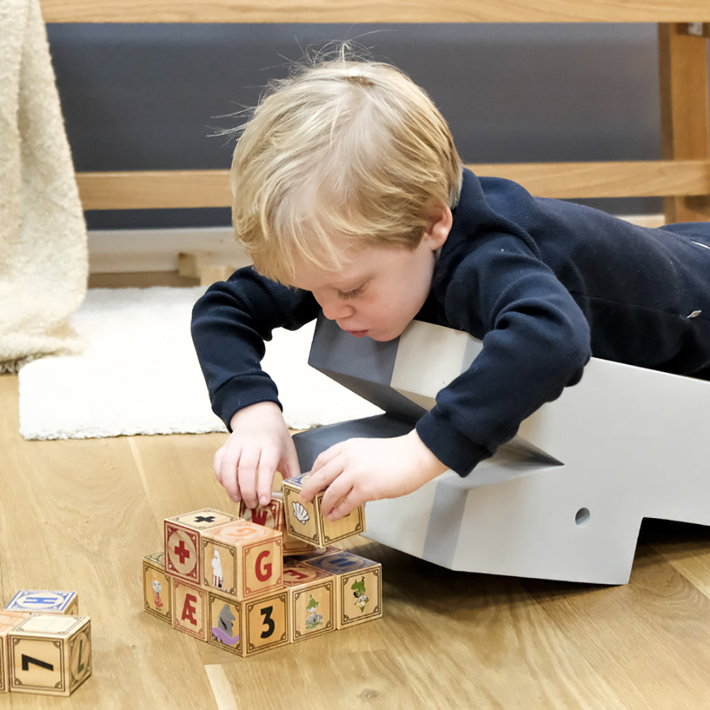 bObles Krokodille, L24 - Cloudy blue