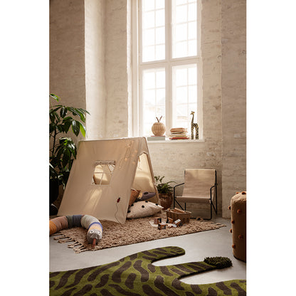 ferm Living legetelt, Ladybird Embroidery