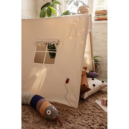 ferm Living legetelt, Ladybird Embroidery