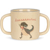 Konges Sløjd Drikkekop og skål i keramik, Dansosaurus