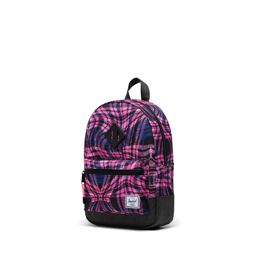 Herschel rygsæk, Heritage Kids, lille - Warped Plaid